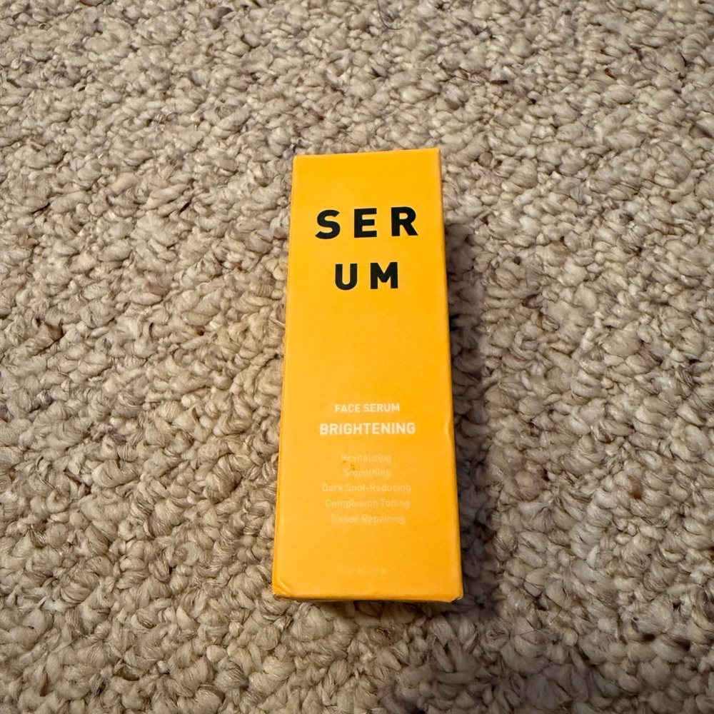 Brand new Will of Way Brightening Face Serum